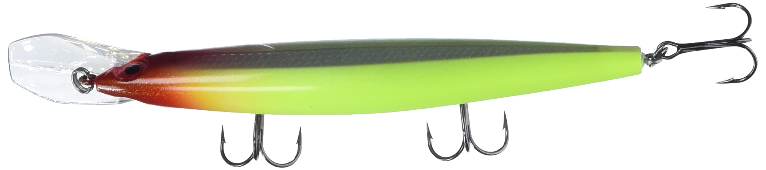Rapala Shadow Rap Deep 11 Clown side view highlights flickering fade ready for 4–8 ft depths.