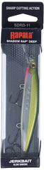 Rapala Shadow Rap Deep 11 Olive Green finish detail
