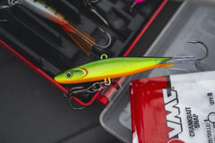 Shadow Rap ice-ready lure designed for hardwater jigging