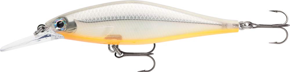 Rapala Shadow Rap Shad Deep 9 bone lure profile with lifelike shape for slow-rising action