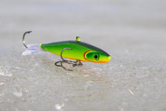 Shadow Rap in vertical jigging pose suitable for ice and open water