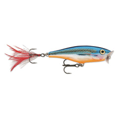 Rapala Skitter Pop easy-cast retrieve around cover improves strike opportunities.