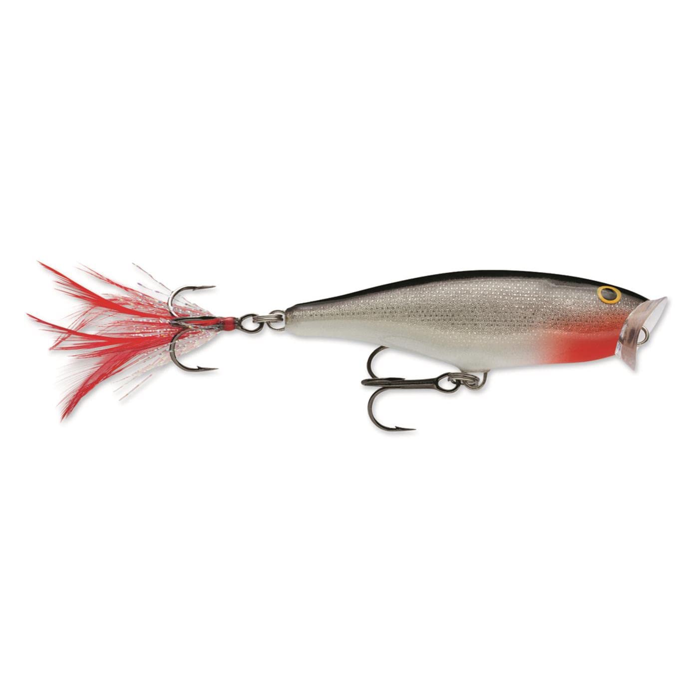 Rapala Skitter Pop long cast performance helps reach distant water edges.