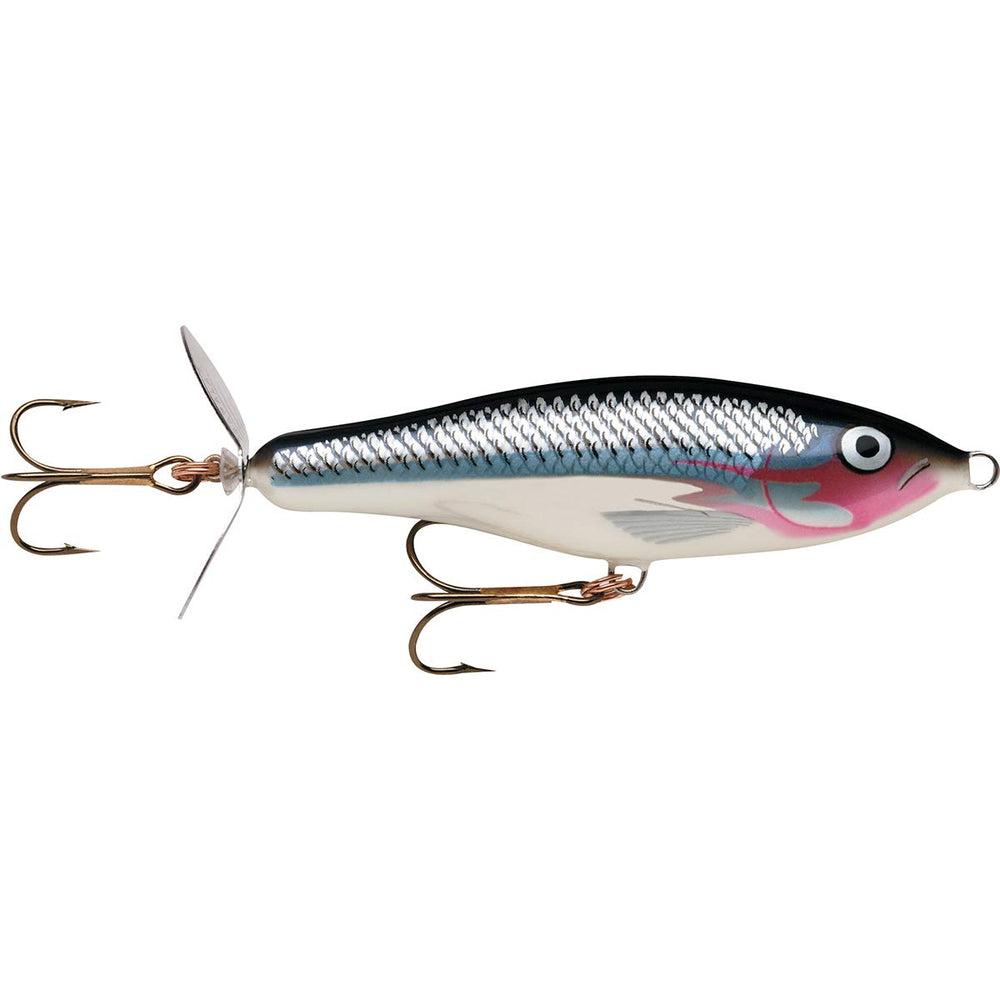 Dives and rolls on snap retrieves for responsive lure performance