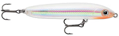 Rapala Skitter V 13 Glass Ghost lure shows lifelike finish for surface strikes