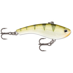 Rapala Slab Rap 06 Glow Yellow Perch lure glows for effective perch night bites.