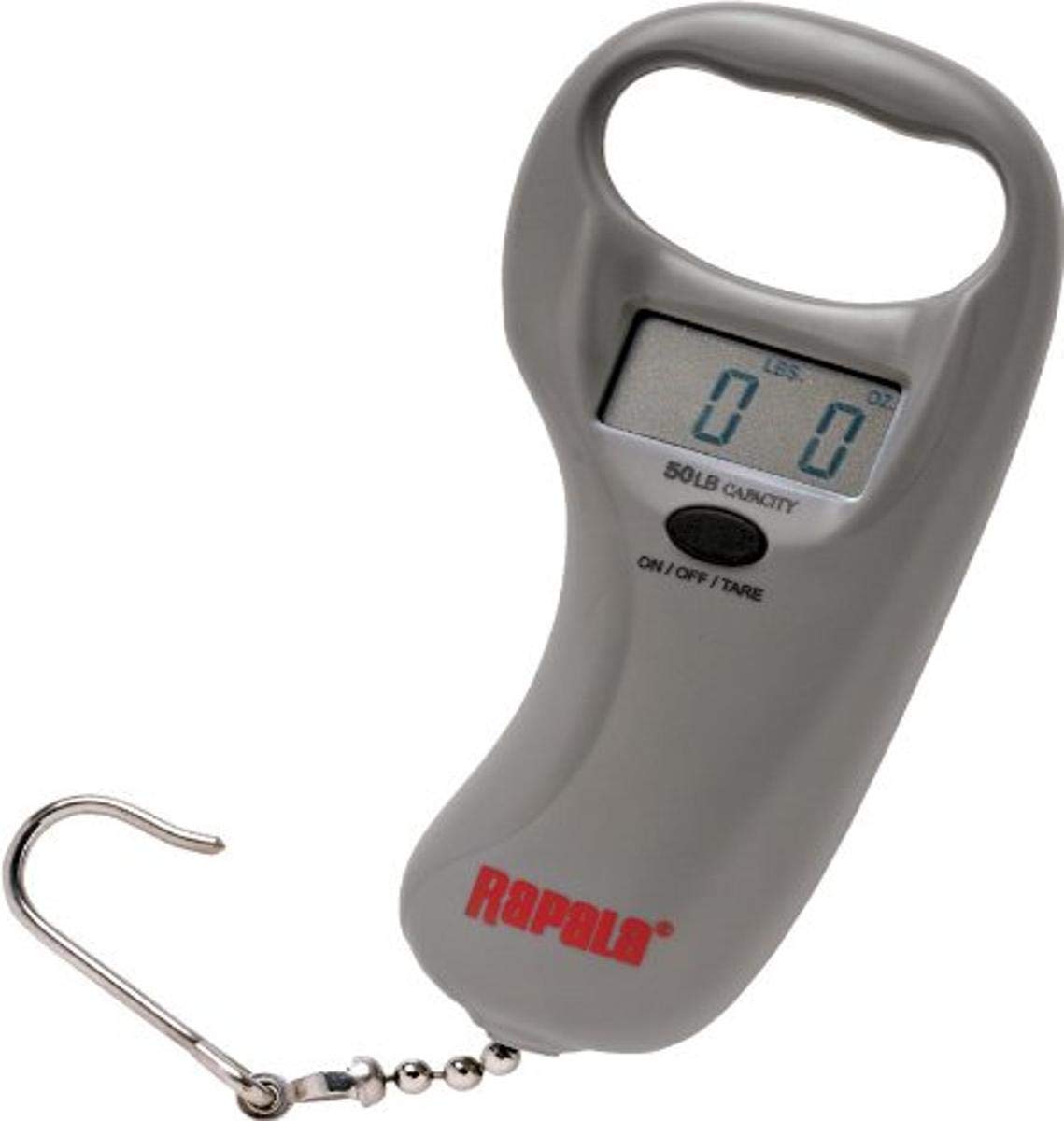 Rapala Sportsman's Digital Scale with large display for precise weights on fishing trips.