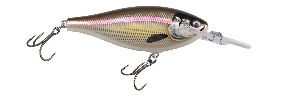Rapala SRE75-GDWK Shad Lap Elite body material: premium balsa for responsive swimming.