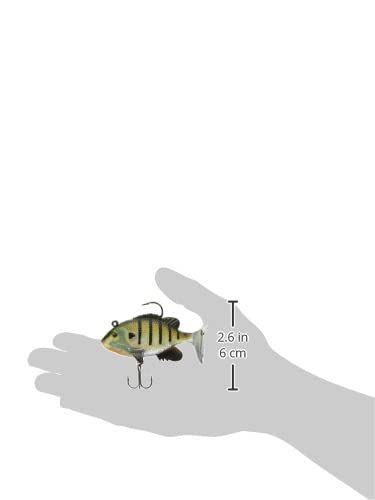 Rapala Storm WildEye Live Bluegill 03 realistic lure in motion designed for catchability