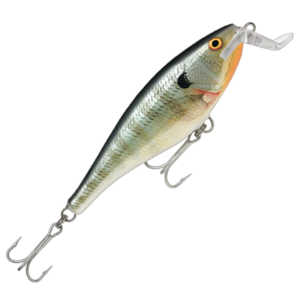 Rapala Super Shad Rap 14 Blue Gill eye highlights natural prey cues for predators