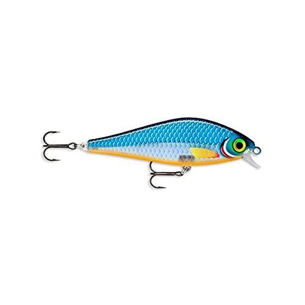 Rapala Super Shadow Rap Blue Spirit 16 cm with lifelike body to attract pike and zander.