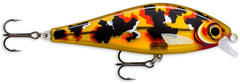 Rapala Super Shadow Rap Unreal Koi 16 front view, lifelike lure for predator attraction