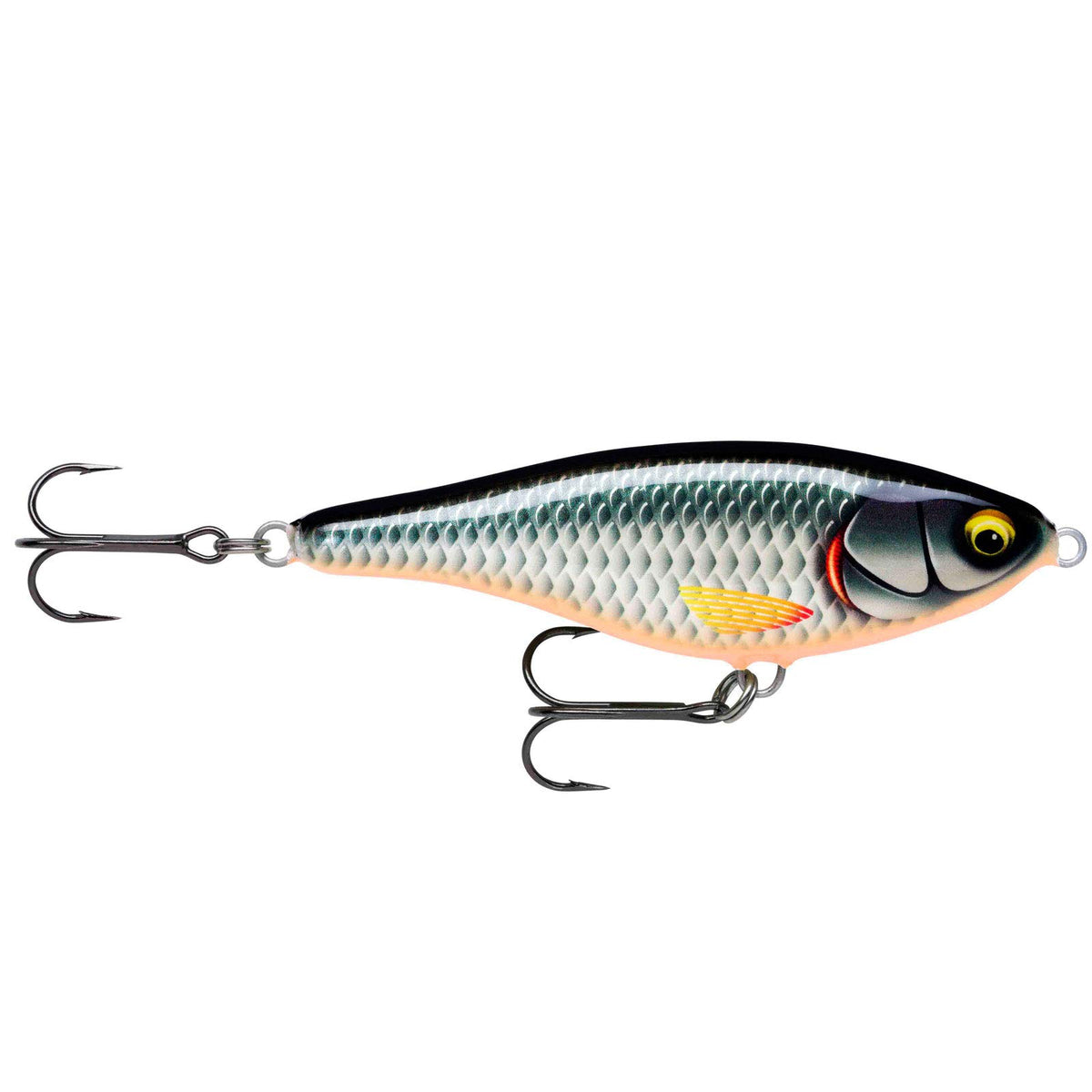Rapala TWR12 Twitching Wrap Halloween HLW lure for long casts and twitch action to attract predators