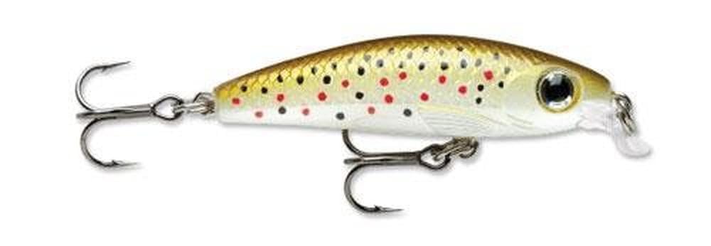Slow sinking design keeps the lure within 2 to 3 ft of the surface.