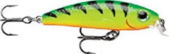 Rapala Ultra Light Minnow 06 Fire Tiger for panfish and trout in shallow water
