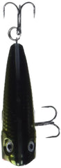 Rapala Ultra Light Pop 04 Gold Chrome lure side view highlights compact design for light tackle.