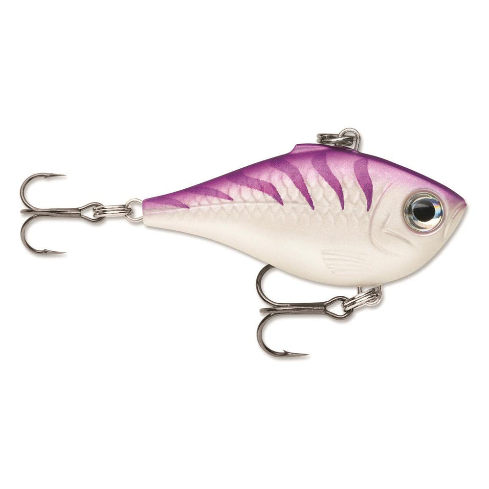 Hand-held use of Rapala Ultra Light Rippin' Rap 03 Chrome—ergonomic grip in use.