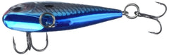 Rapala lure in water action showing chrome blue flash to attract fish.