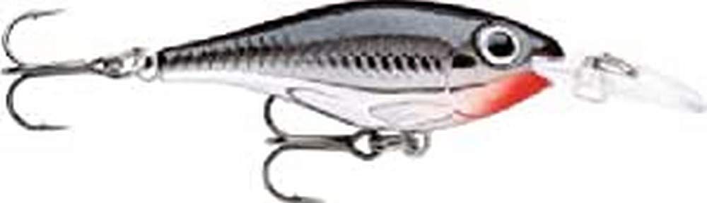 Rapala Ultra Light Shad 04 Chrome lure for trout and panfish in small streams.