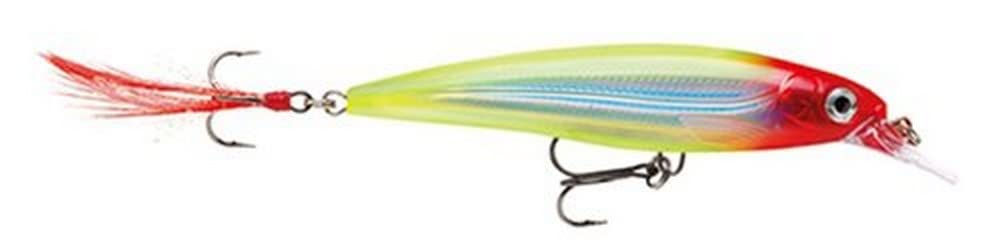 Rapala X-Rap 08 Clown with textured translucent body for lifelike flash and attraction.