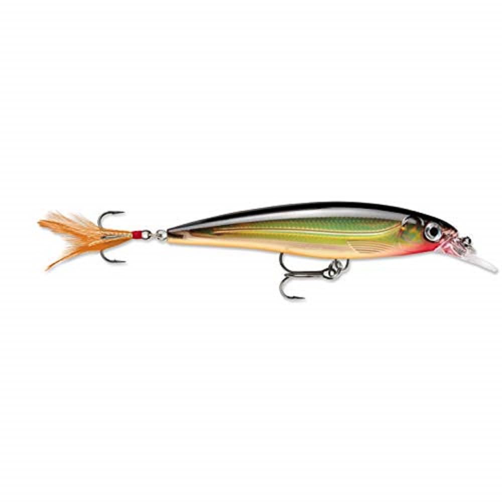 Rapala X-Rap 08 in darting action mode creating aggressive flashes during retrieves
