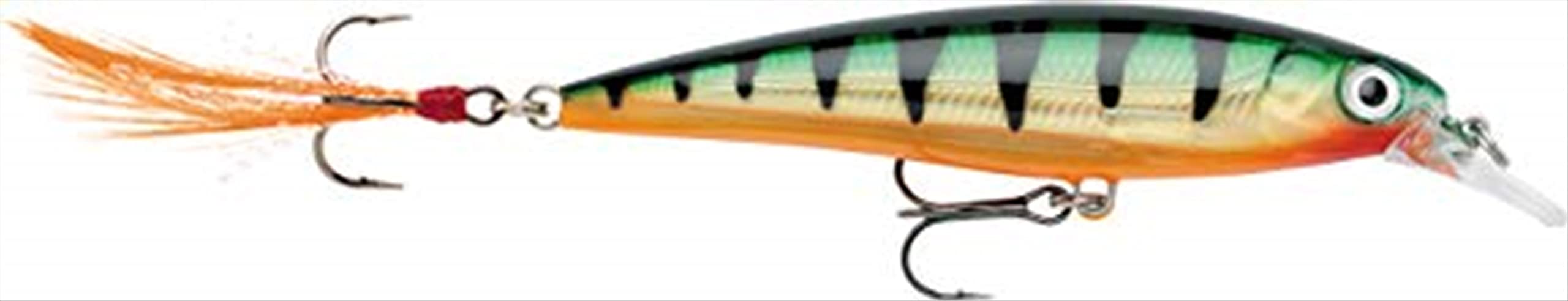 Rapala X-Rap 08 Perch Jerkbait lure for long casts and aggressive action.