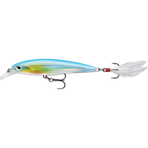 Rapala X-Rap 08 Slick showing internal holographic foil to enhance flash