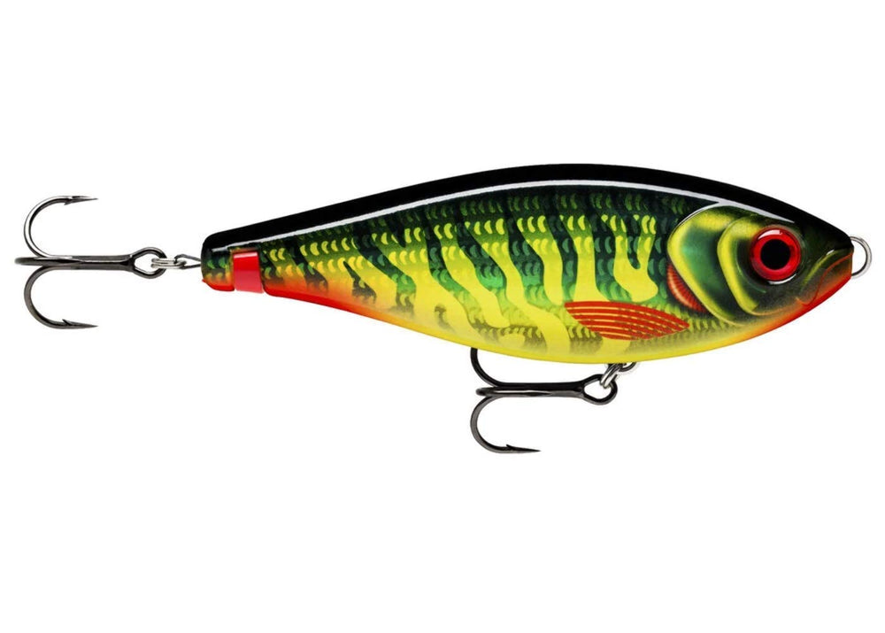 Premium VMC Coastal Black treble hooks on Haku lure