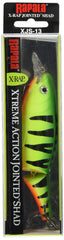 Rapala X-Rap Jointed Shad 130 side view showing lively action for casting