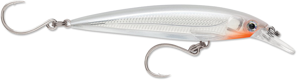 Rapala X-Rap Long Cast 12 Glass Ghost lure with long-range casting and reflective flash