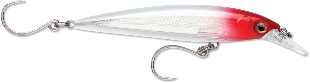 Rapala X-Rap Long Cast 12 Red Ghost lure ready for long casts and open-water fishing.