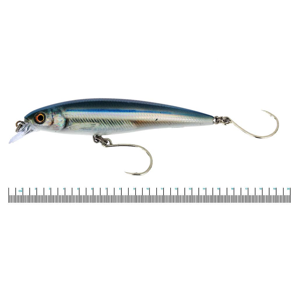 Rapala X-Rap Long Cast 14 Anchovy action shot showing distance and realism.