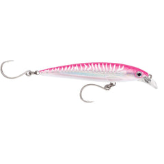 Rapala X-Rap Long Cast in Hot Pink UV enables long casts to cover flats and shorelines.