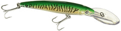 Rapala X-Rap Magnum 20 Hot Pink UV shows textured translucent body for lifelike flashes.