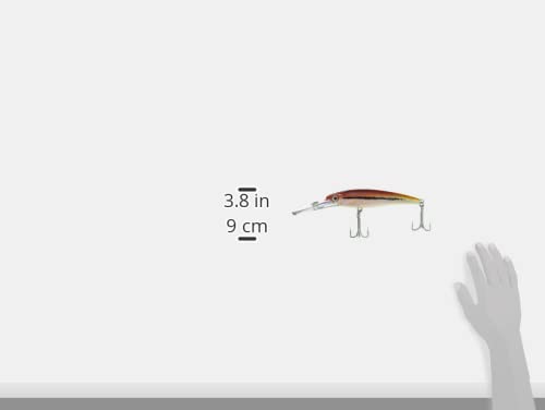 Rapala X-Rap Magnum 20 Hussar UV action shot demonstrates fast runs and wide movements.