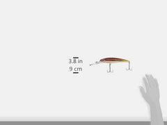 Rapala X-Rap Magnum 20 Hussar UV action shot demonstrates fast runs and wide movements.