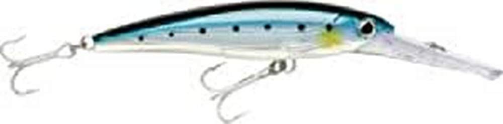 Rapala X-Rap Magnum 30 blue sardine lure displaying deep-water action for big game fish