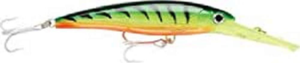 Rapala X-Rap Magnum 30 Firetiger lure with deep-diving lip for deep-water trolling.