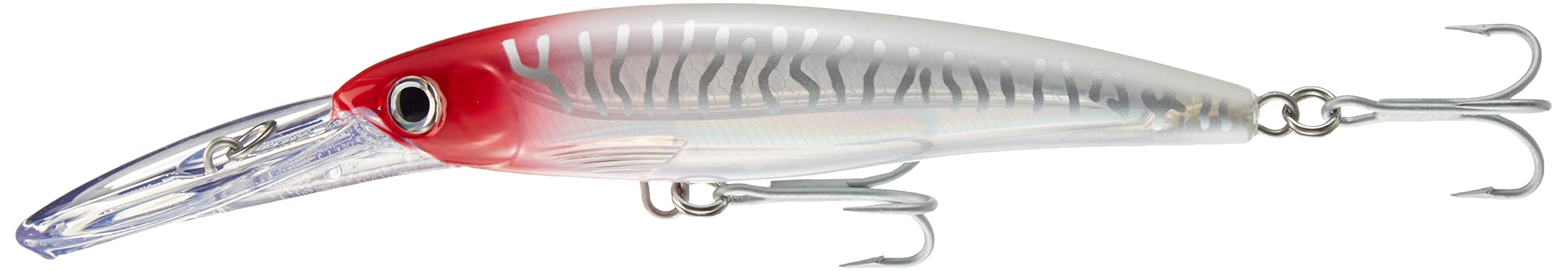 Rapala X-Rap Magnum 30 Red Head UV front view, deep-diving lure for offshore trolling.