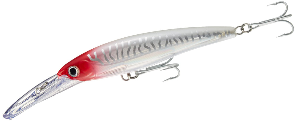 Rapala X-Rap Magnum 30 Red Head UV underwater action, ideal for deep-water trolling.