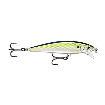 Rapala X-Rap Magnum Cast pilchard lure, front view, long-cast design and lifelike flash
