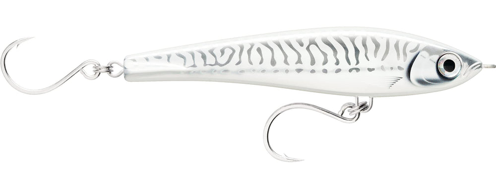 Rapala X-Rap Magnum Stick 17 HD Ghost lure showing aggressive action for offshore catches