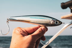 Rapala X-Rap Magnum Stick in action with aggressive darting movement attracting bites.