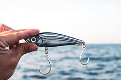 Rapala X-Rap Magnum Stick with darting action drawing strikes from offshore predators.