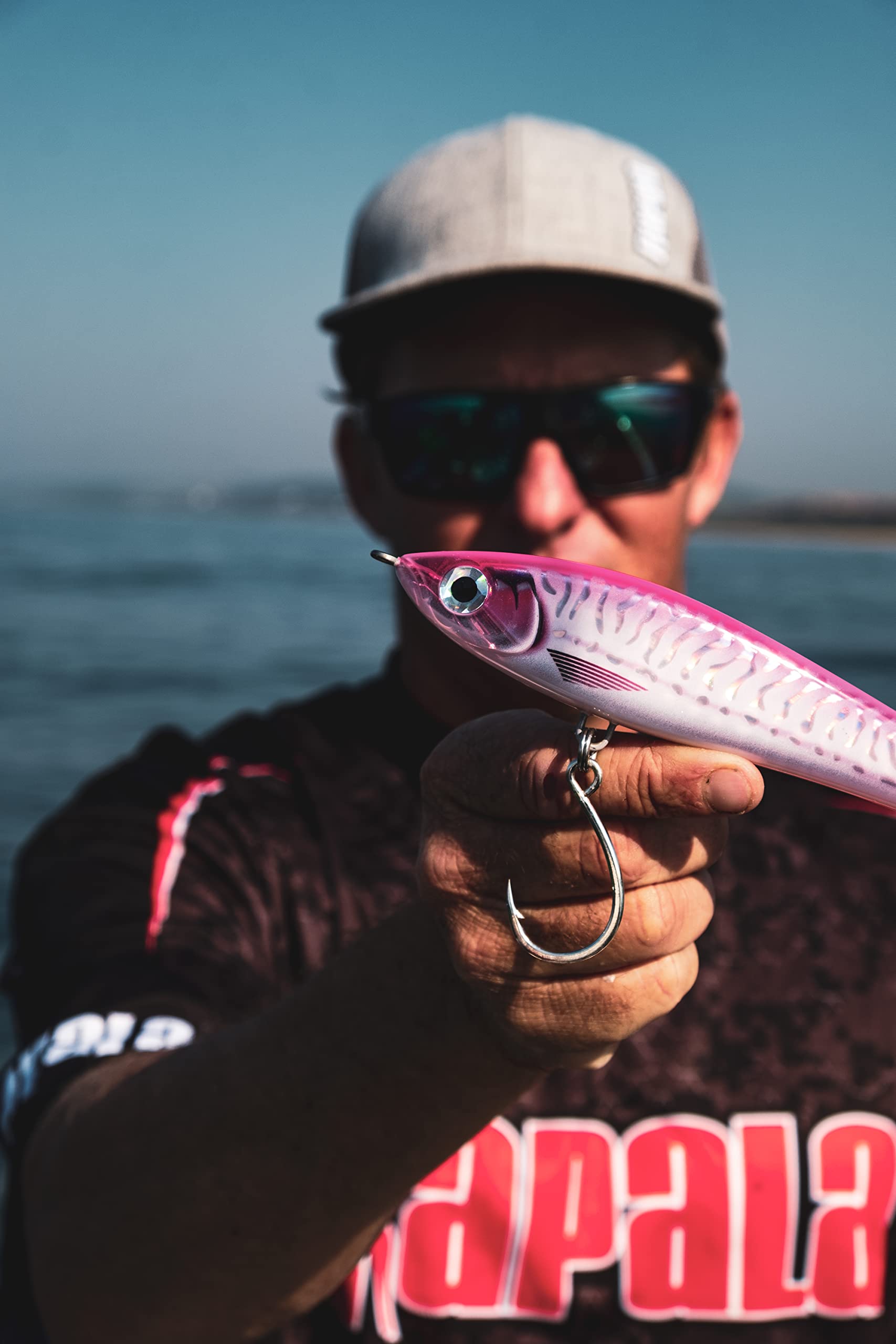 Rapala X-Rap Magnum Stick offshore lure in action during chase sequences.