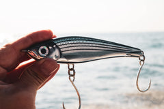 Rapala X-Rap Magnum Stick long cast design helps reach feeding fish in waves.