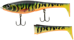 Rapala X-Rap Otus body in Hot Tiger Pike color with durable action