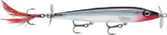 Rapala X-Rap Prop 11 lure in silver delivering topwater noise and splash.