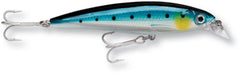 Rapala X-Rap Saltwater 08 Blue Sardine lure for long casts and hard-hitting strikes.