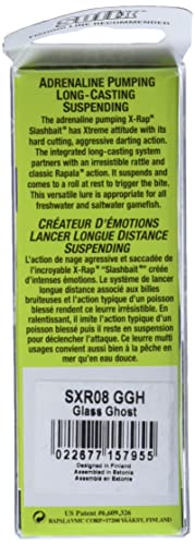 Rapala X-Rap Saltwater 08 long casting design for distance casts